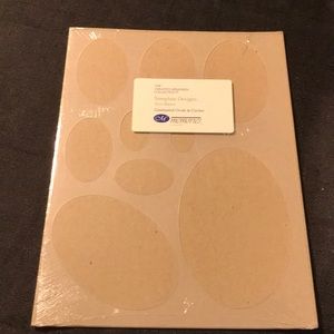 Creative memories ovals circles stencils